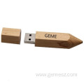 Gift Wooden Pencil USB Flash Drive 32GB